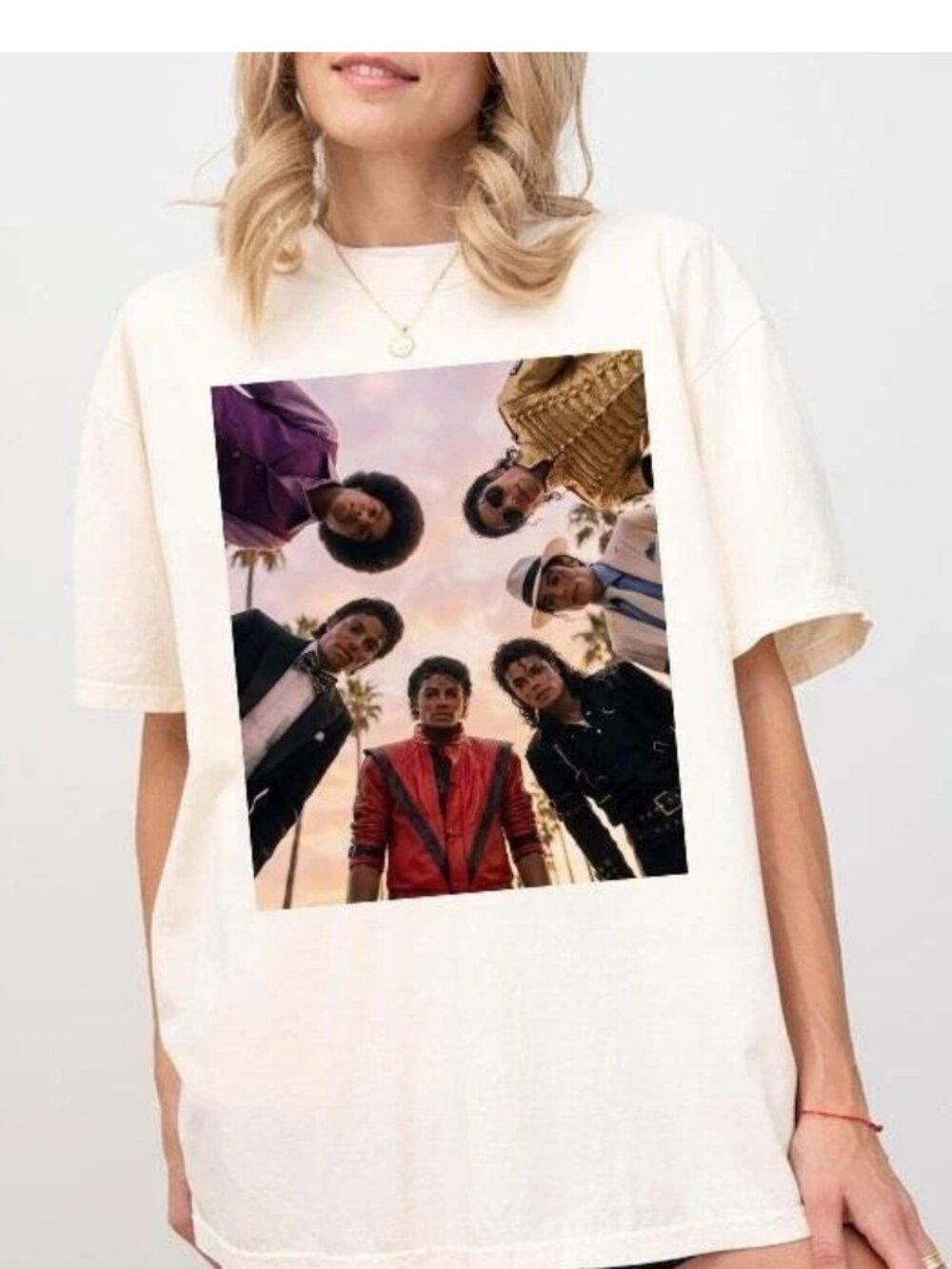 Michael Jackson King Of Pop Eras Graphic Unisex T-Shirt